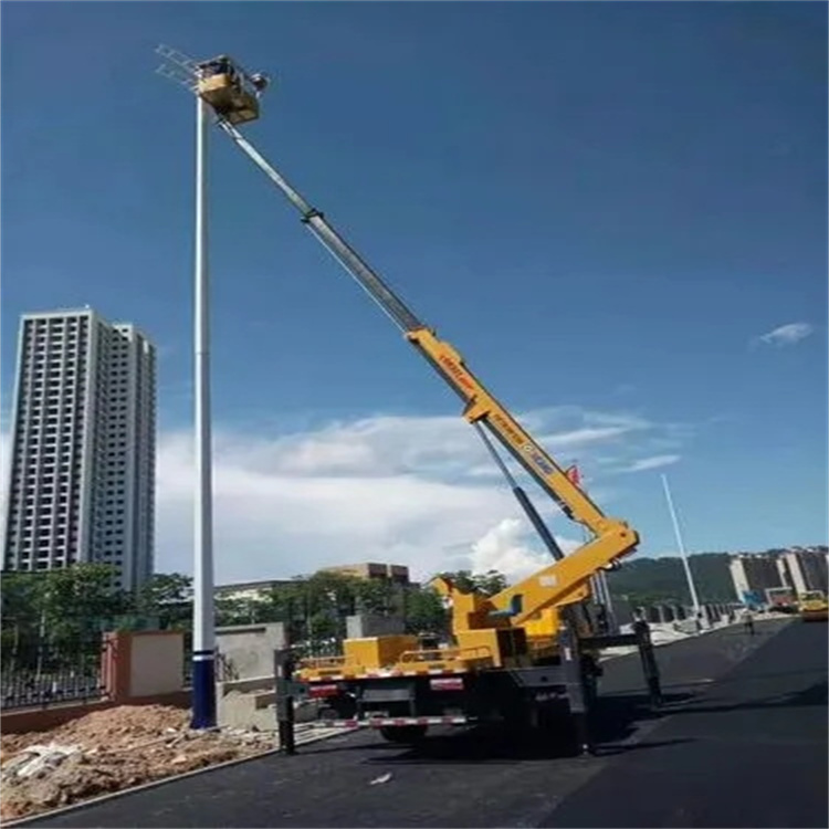 东至县维修路灯的曲臂升降车出租